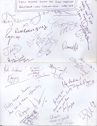 Round The World Itinerary, Back : {Click to enlarge}