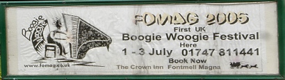 International Boogie Woogie Festival Poster : Click for Official Festival Website
